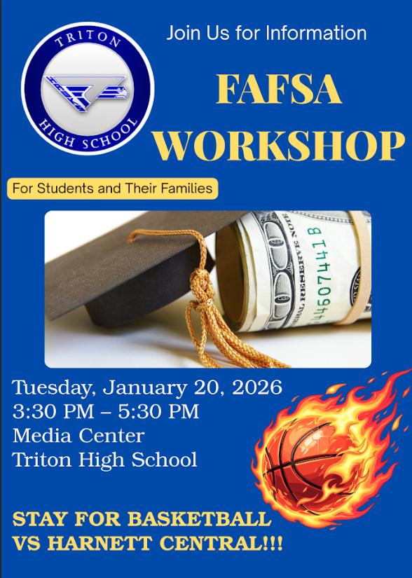 Join us next Tueday 1/20 before the basketball game for assistance with FAFSA. Bring your questions/concerns and we will help you navigate FAFSA. You can score big in financial aid - and then watch the Hawks score big against Harnett Central. (admission price must be paid at the entry of game if attending game)