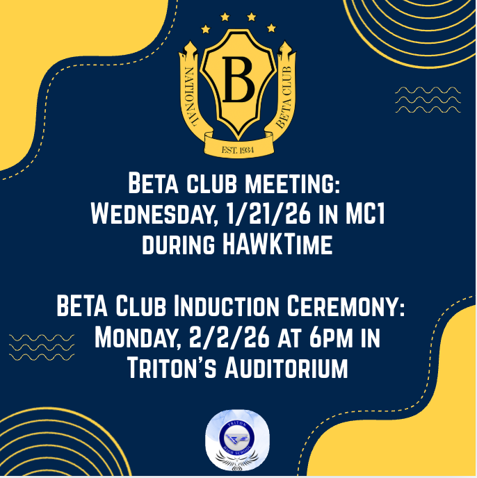 Triton BETA Club Information: