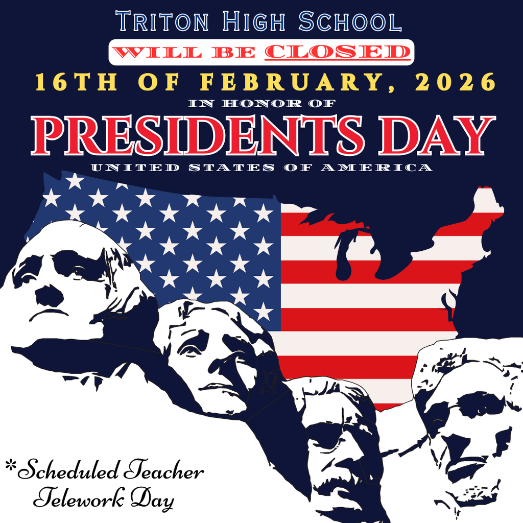 Reminder: Monday, February 16th, 2026 is a HCS Telework Day for Teachers.  Students will return on Tuesday, February 17th.