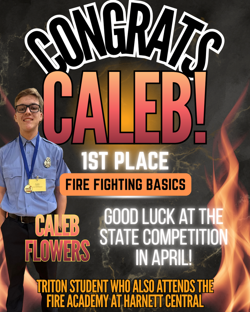 Congratulations to Caleb Flowers!