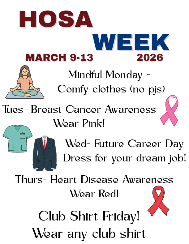 HOSA Week  |   March 9-13
