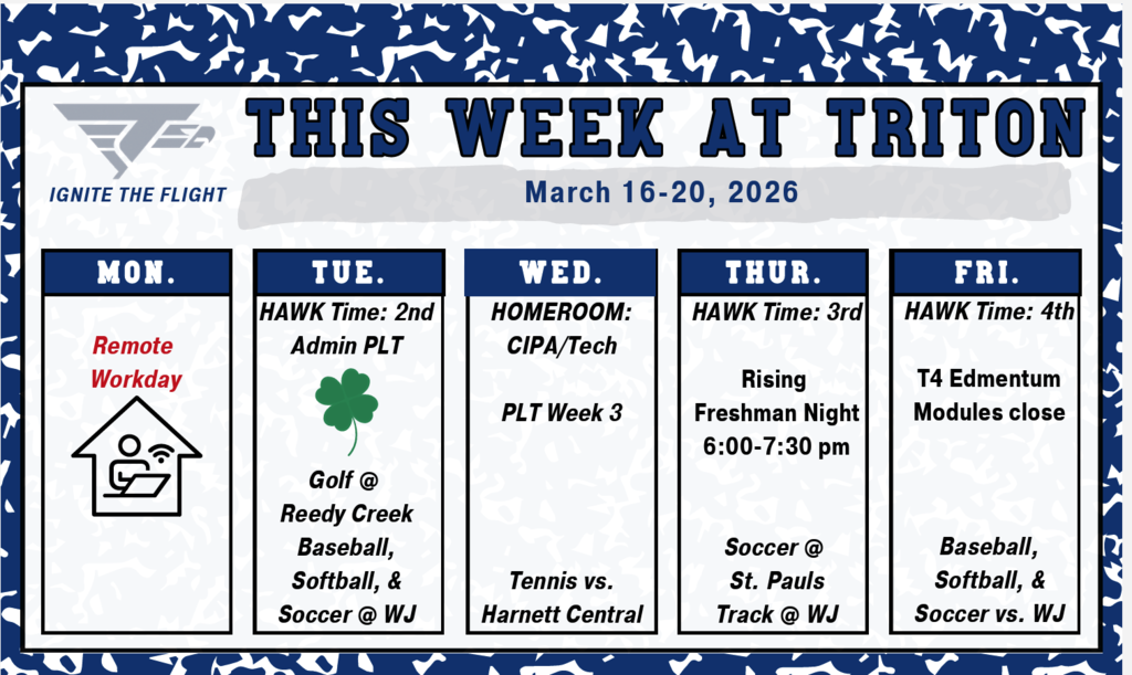 THIS WEEK AT TRITON: March 16-20, 2026