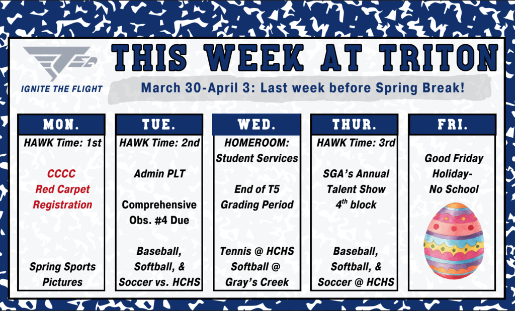 This Week at the Nest - March 30th-April 3rd, 2026