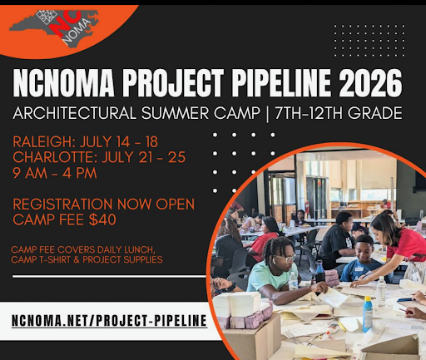 Community Opportunity:  Architectural Summer Camp (This camp is not affiliated with Harnett County Schools.)