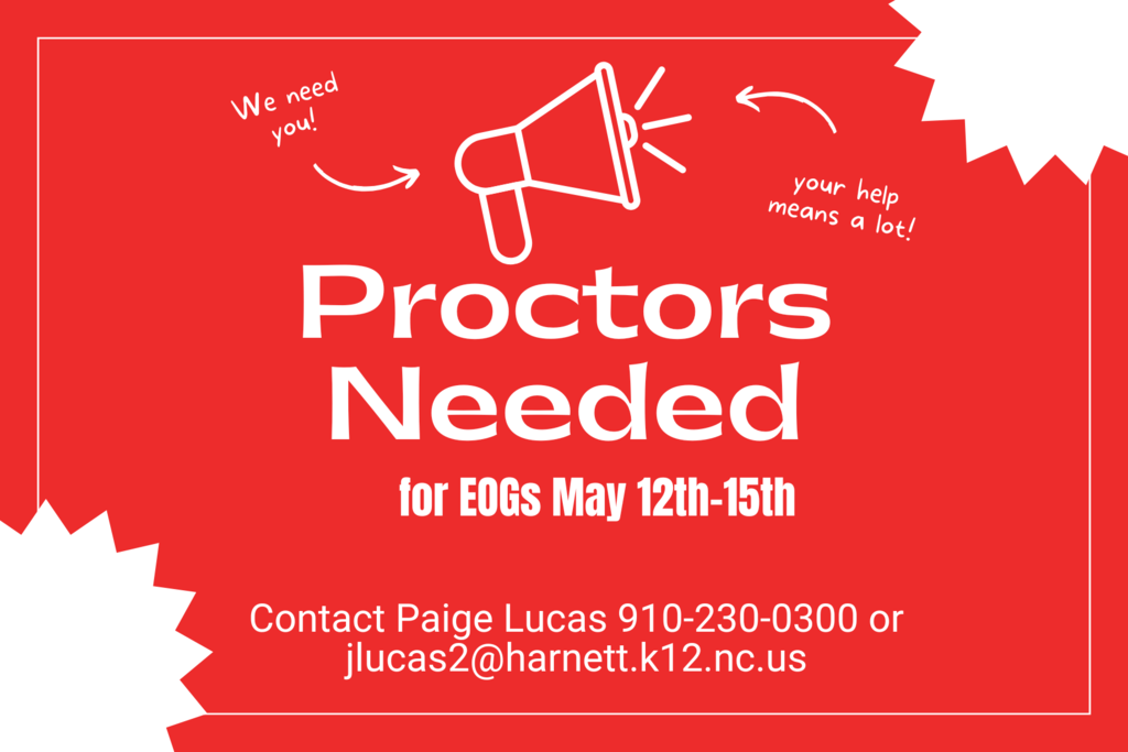 Proctors Needed