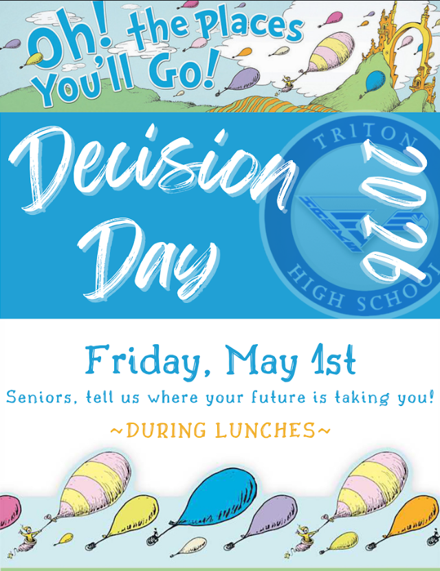 Decision Day Friday May 1st @ THS