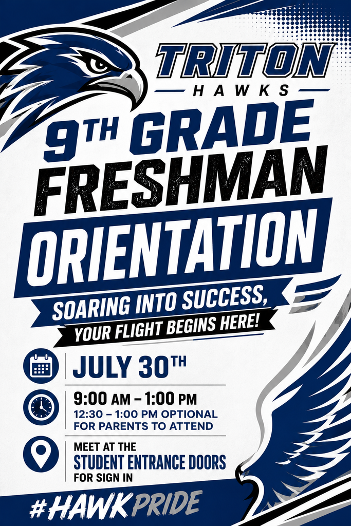 THS Freshman Orientation flyer 