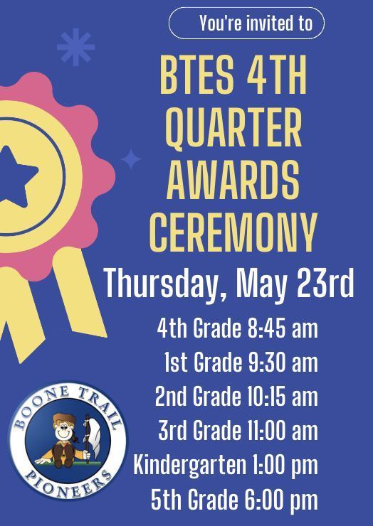 4th Quarter Awards Ceremony 