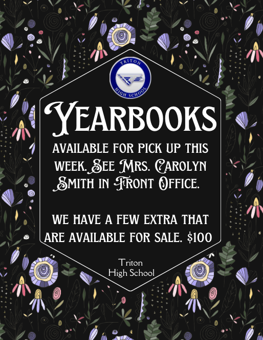 Yearbooks for sale and pick up