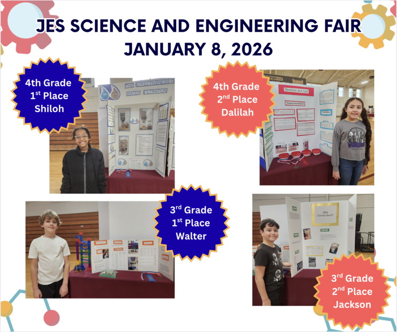 4th grade and 3rd grade winners