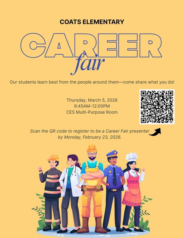 career fiar march 5, use the link to sign up!