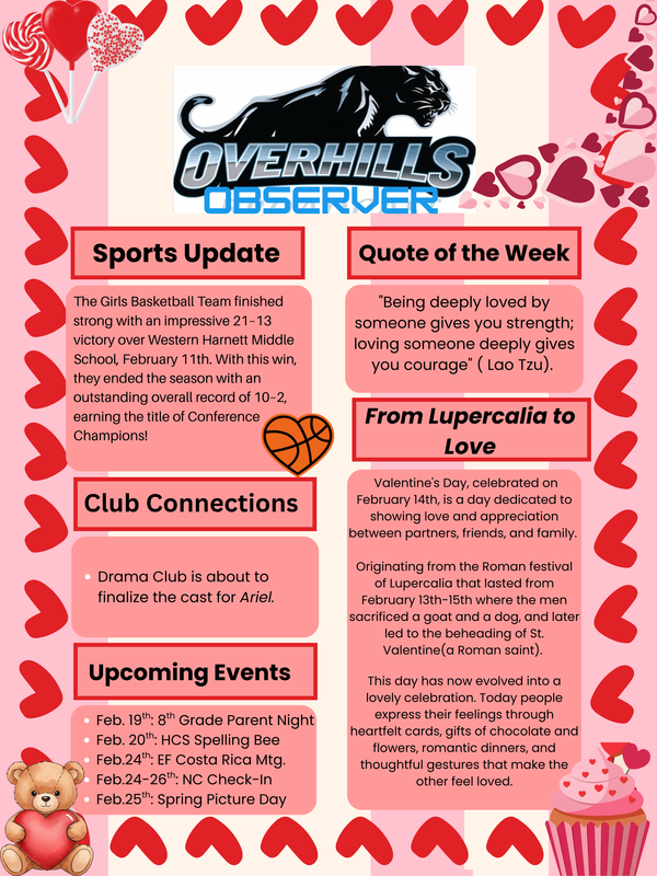  Overhills Observer Volume 1 Issue 2