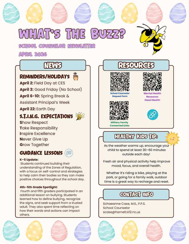 April Guidance Newsletter- English