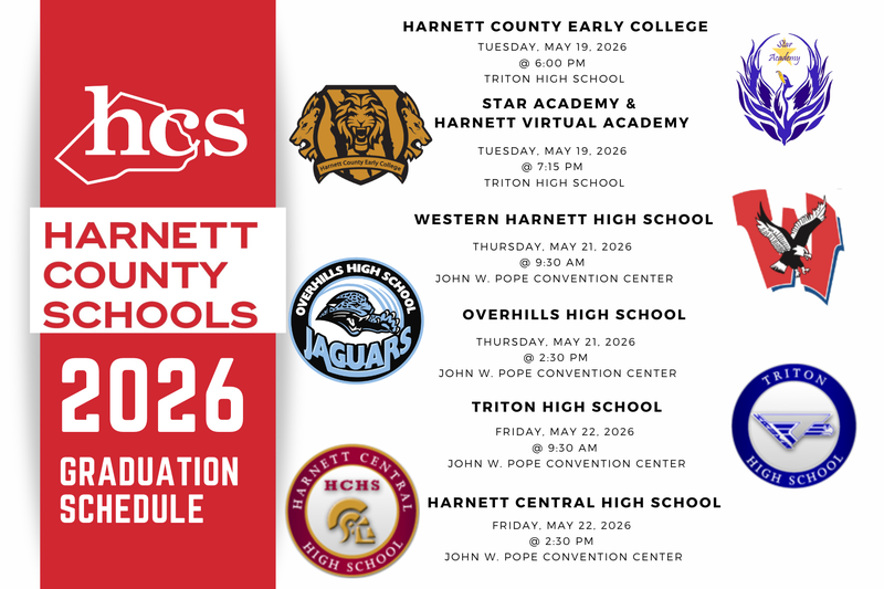 Graduation Schedule  2026