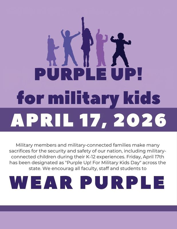 Purple UP Flyer