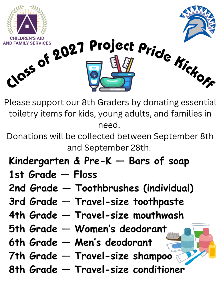 Class of 2027 Project Pride Kickoff