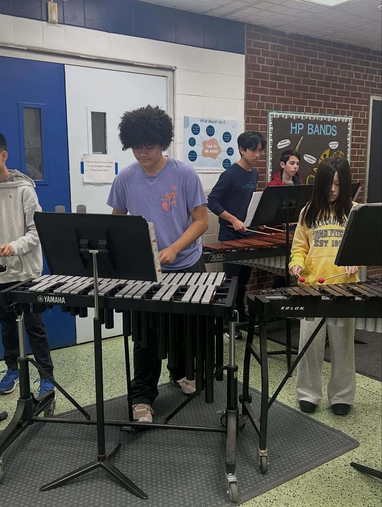 Band playing at the Art Show