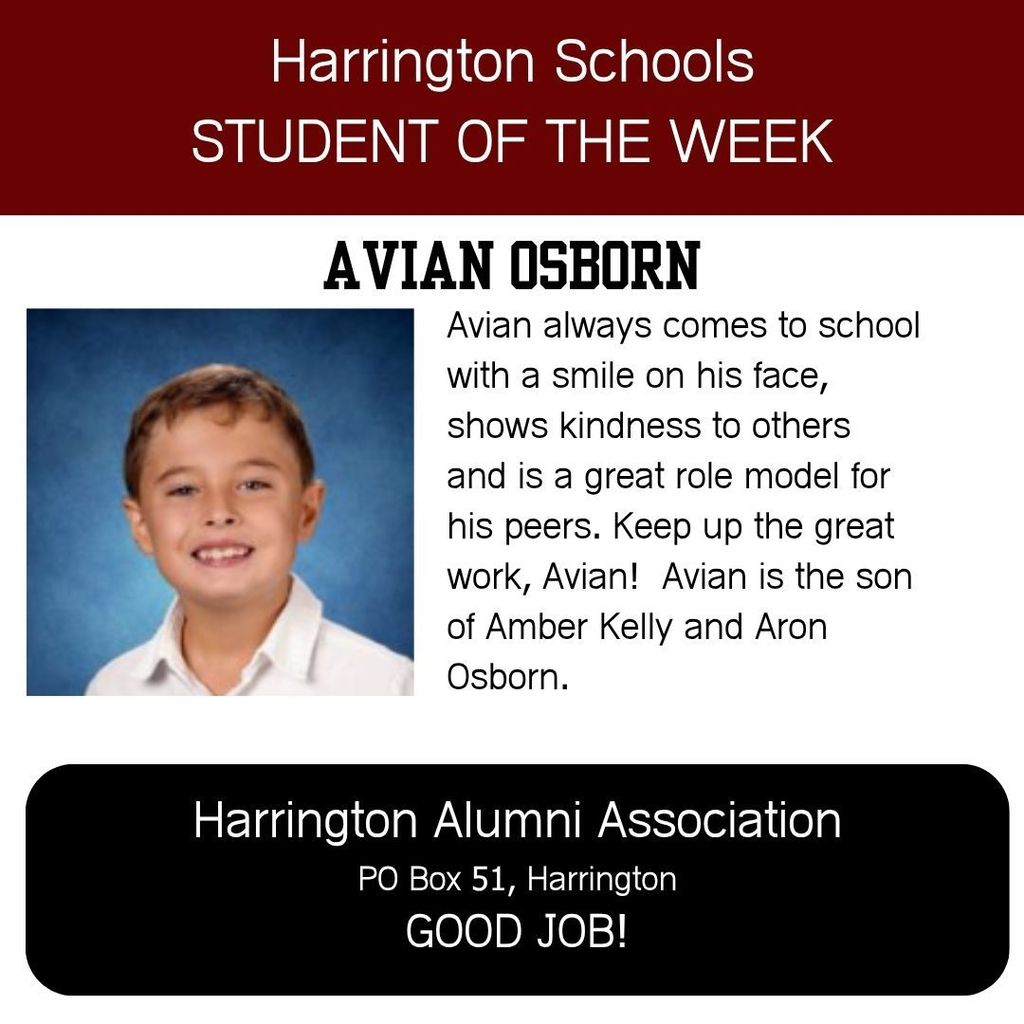 Student of the Week