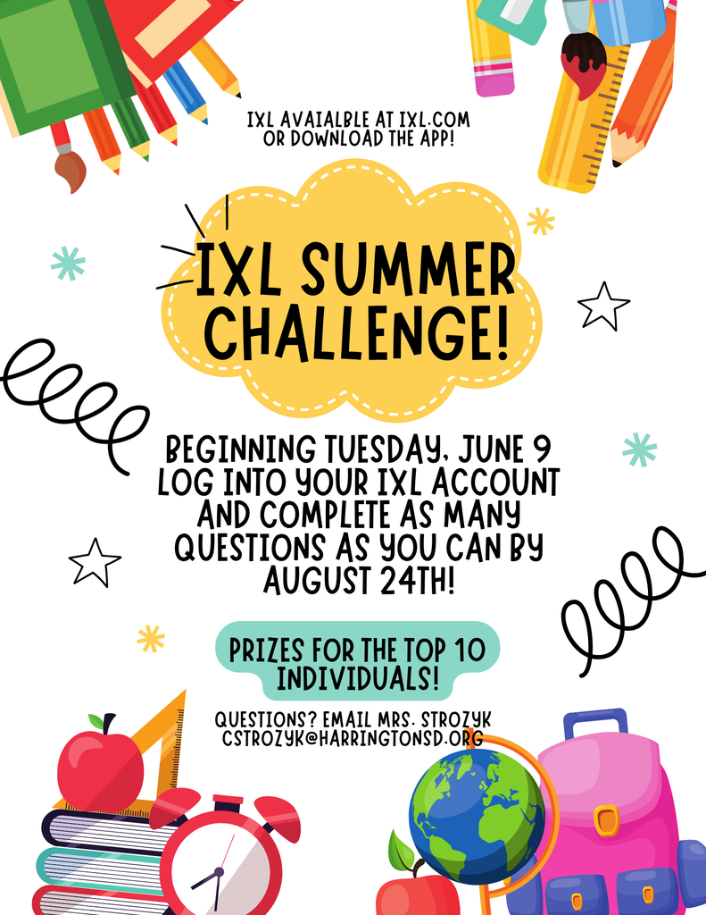 IXL Summer challenge