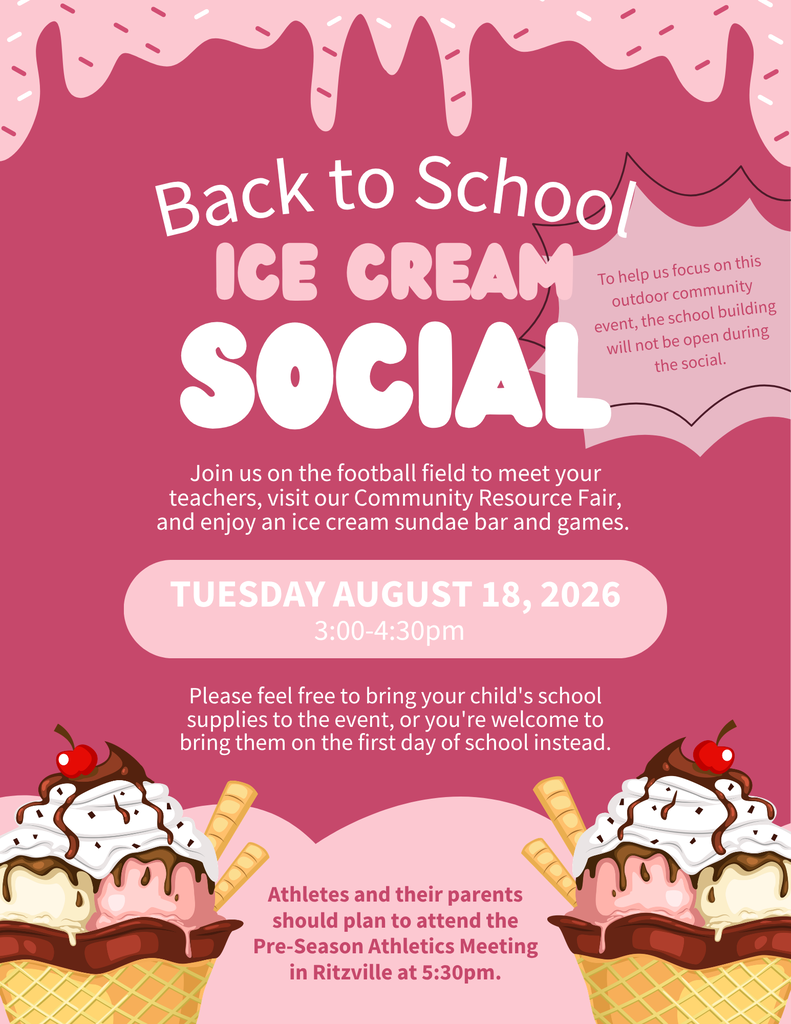 back to school ice cream social