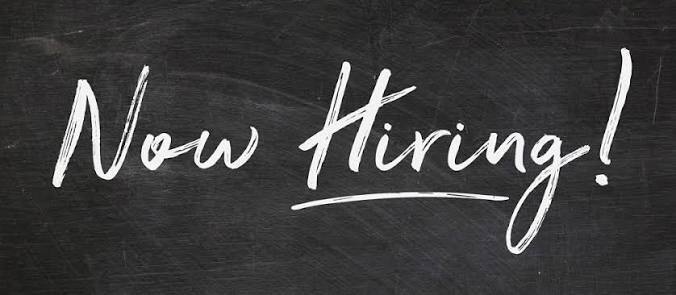 now hiring! on blackboard