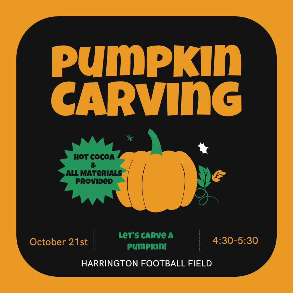 pumpkin carving flyer