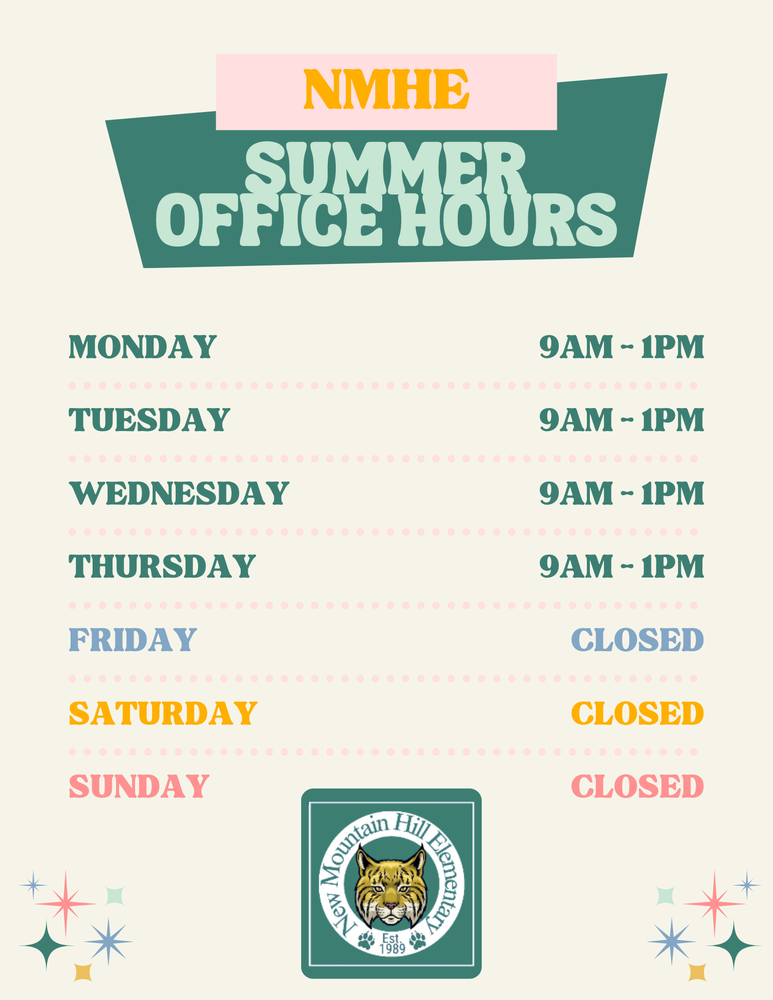 Summer Office Hours