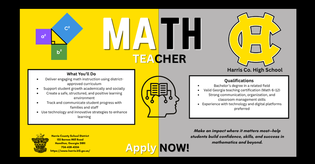 HCHSMATHTEACHERJOBPOSTING