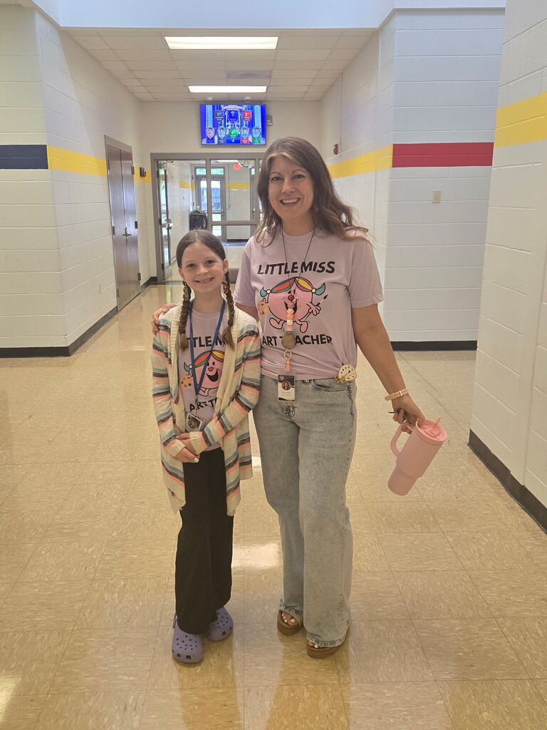 Art teacher for the day