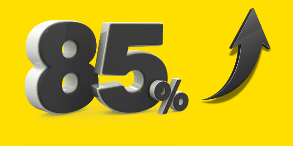 85%