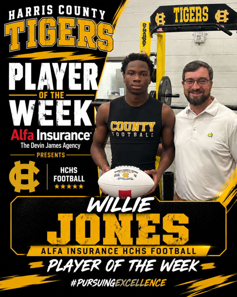 Willie Jones Alfa Insurance Player of the Week