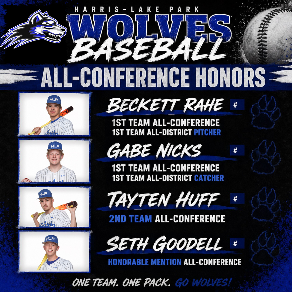 boys all-conference baseball