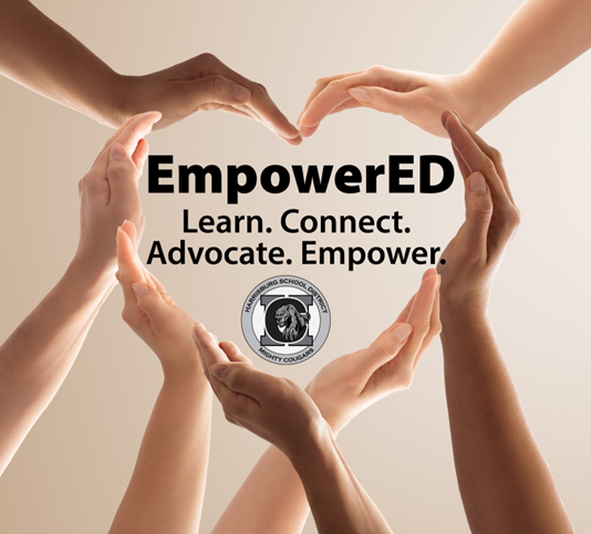 Heart Shaped Hands with EmpowerED Wording