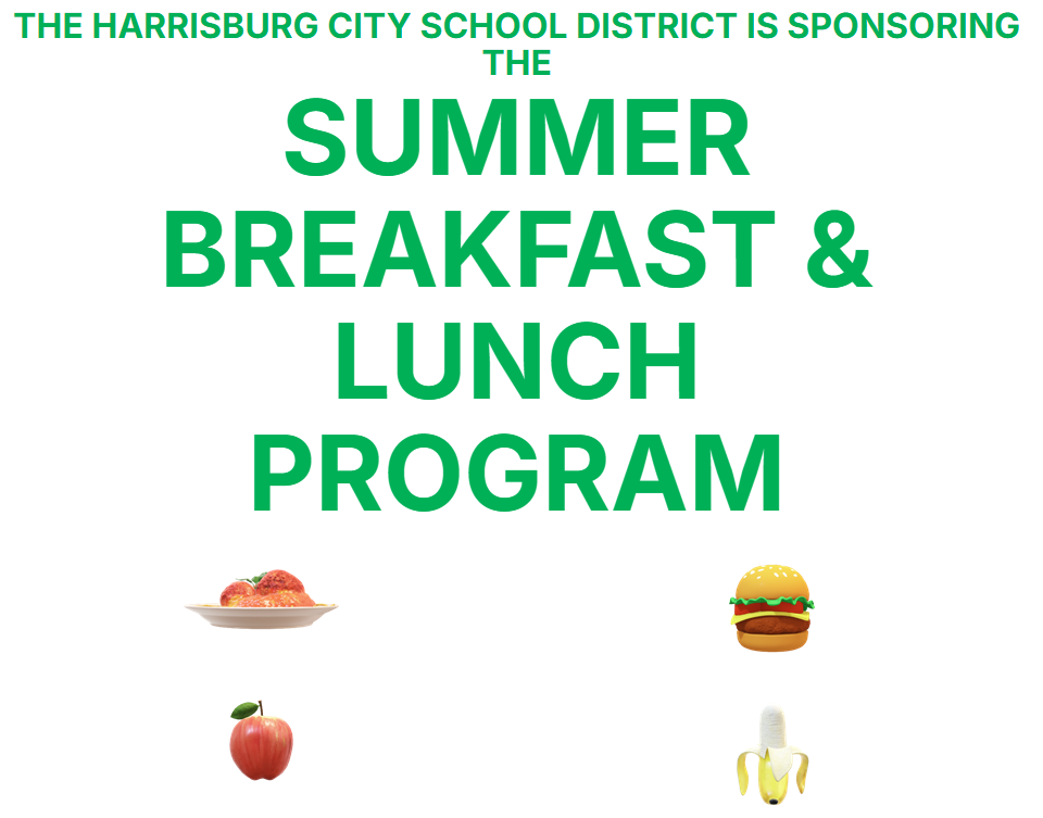 Summer Breakfast and Lunch Program advertisement
