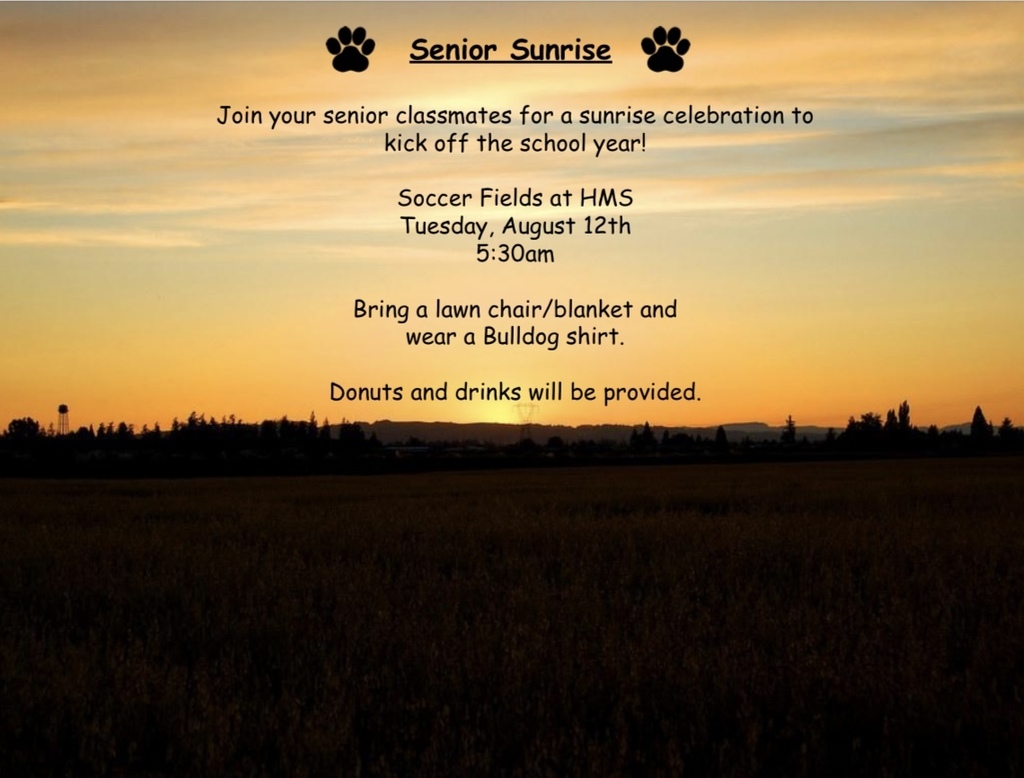 Senior Sunrise