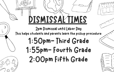 Dismissal Times