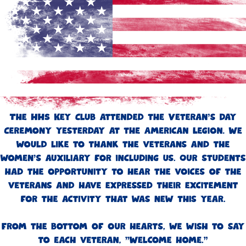 Key Club Veteran's