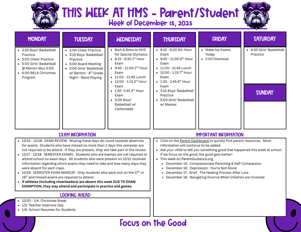This Week at HMS 12/15