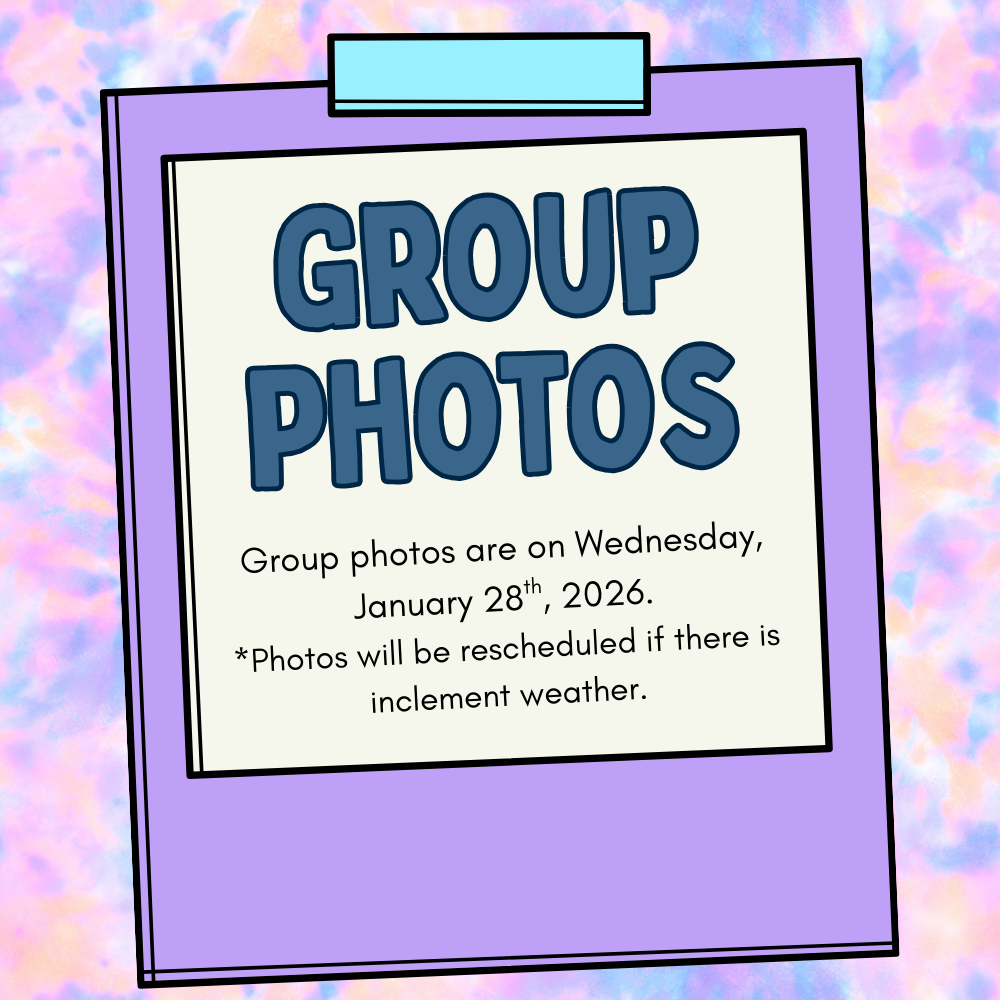 Picture Day Classroom Announcement in Colorful Illustrative Style