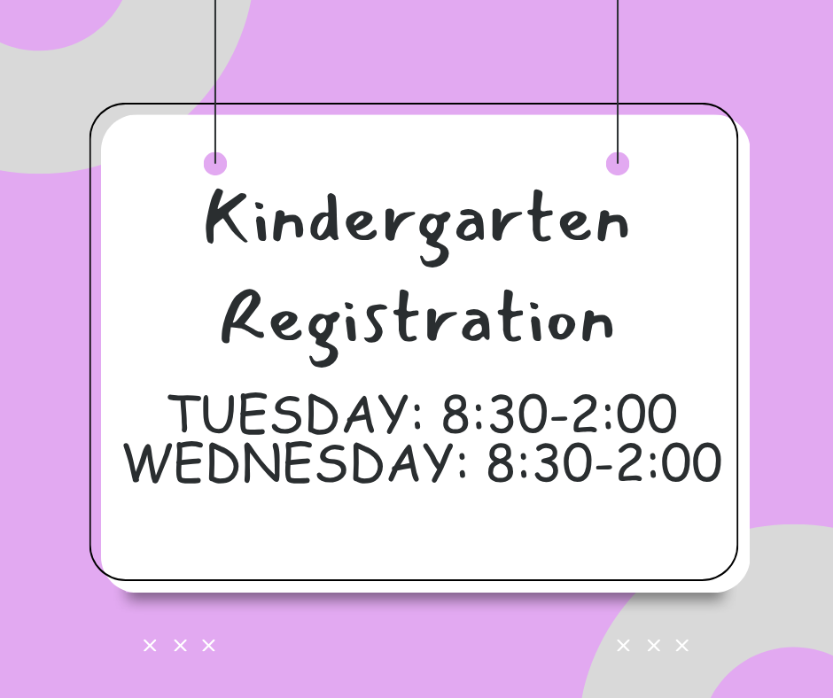 Kindergarten Registration