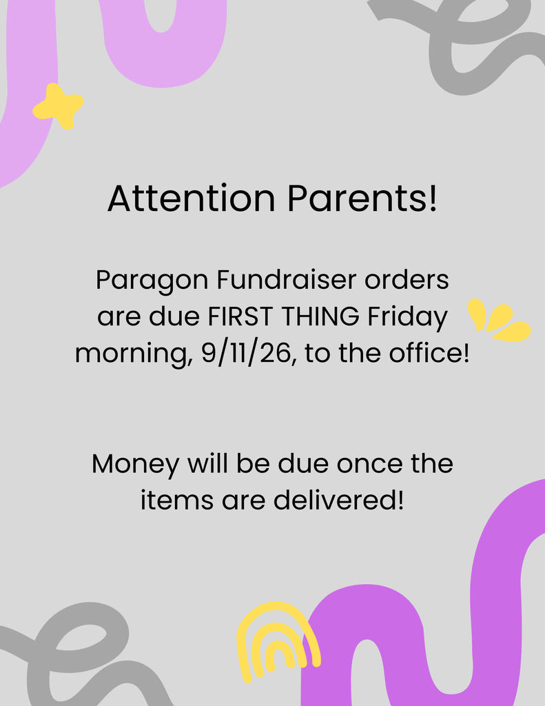 Paragon Orders are due!