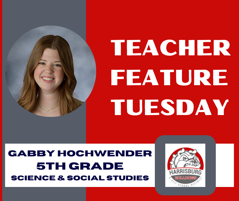 TFT Graphic with image of Gabby Hochwender and district logo