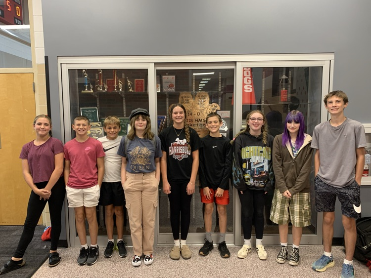 MS September Student of the Month Recipients
