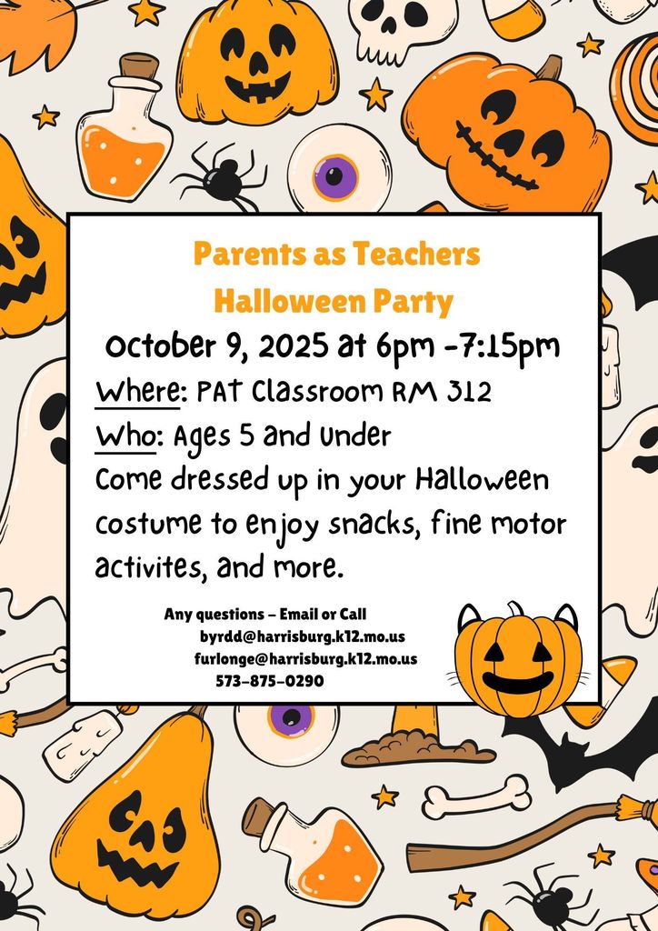 PAT Halloween Flyer