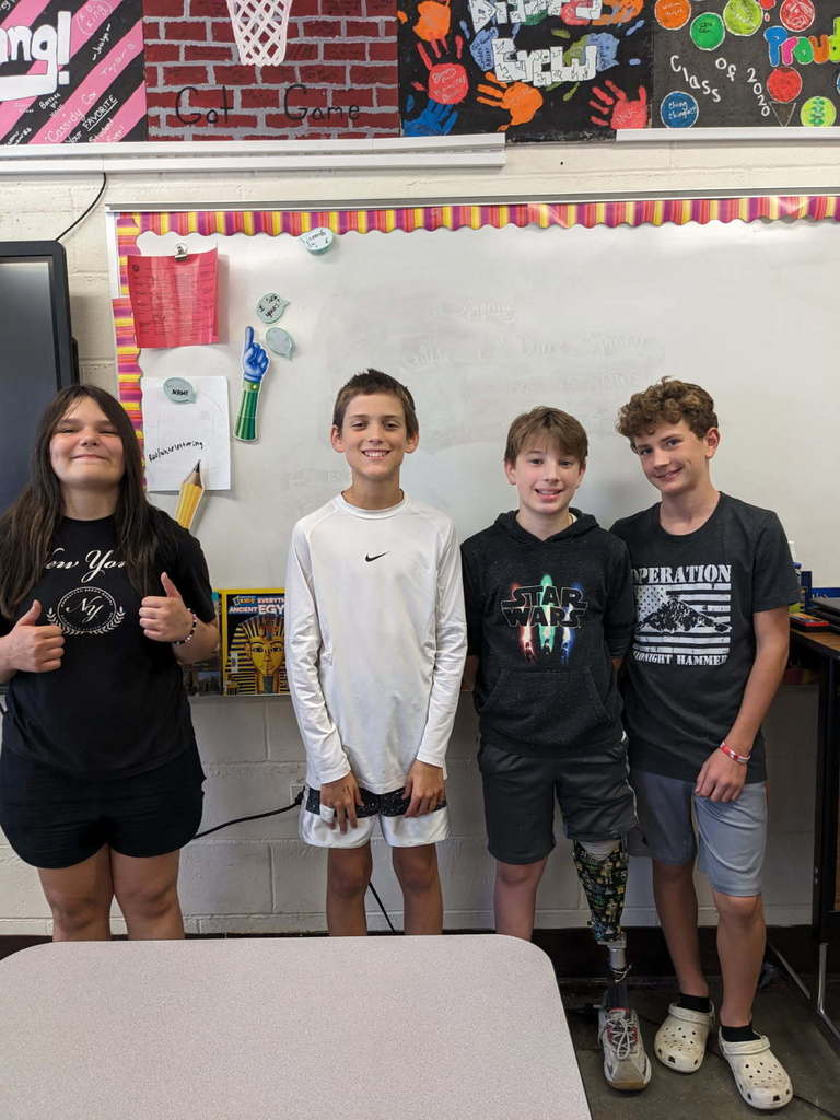 7th Grade CS8 STEAM Day Team