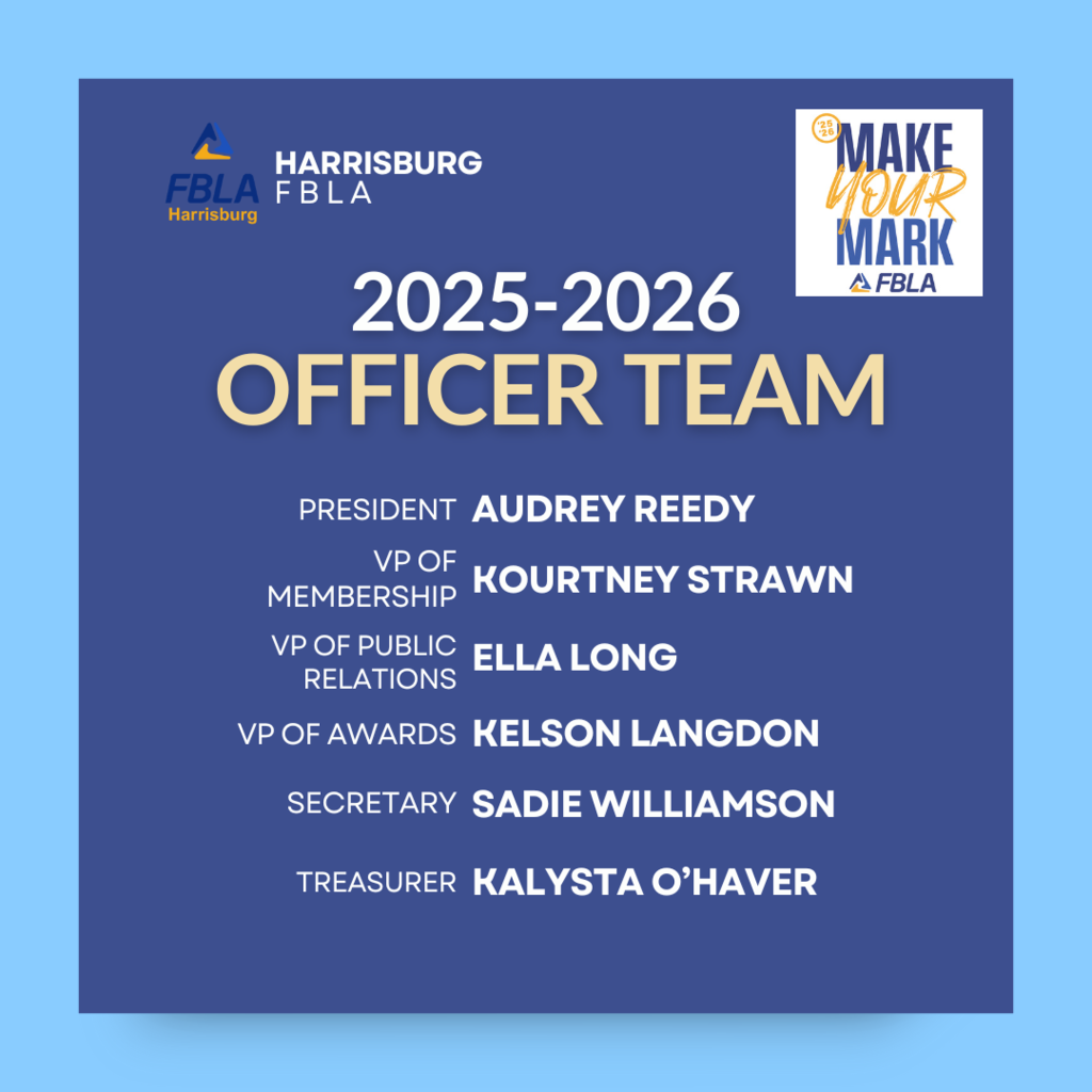 25-26 FBLA Officers