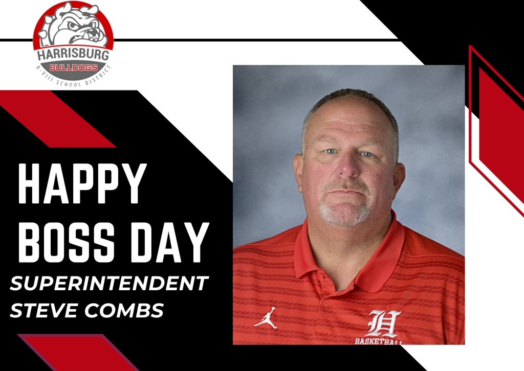 Boss Day Graphic with image of Steve Combs and District Logo