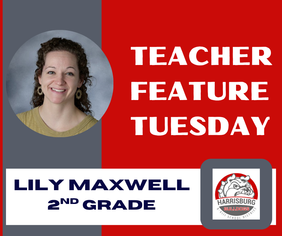 TFT Graphic with image of Lily Maxwell and district logo