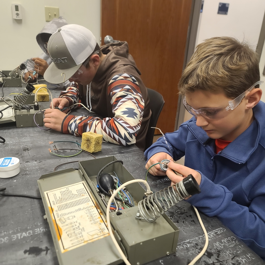Mrs. Chott took a group of 8th grade students to State Technical College for an exciting day of exploring careers in Transportation, Utilities & Power, and Agricultural Construction