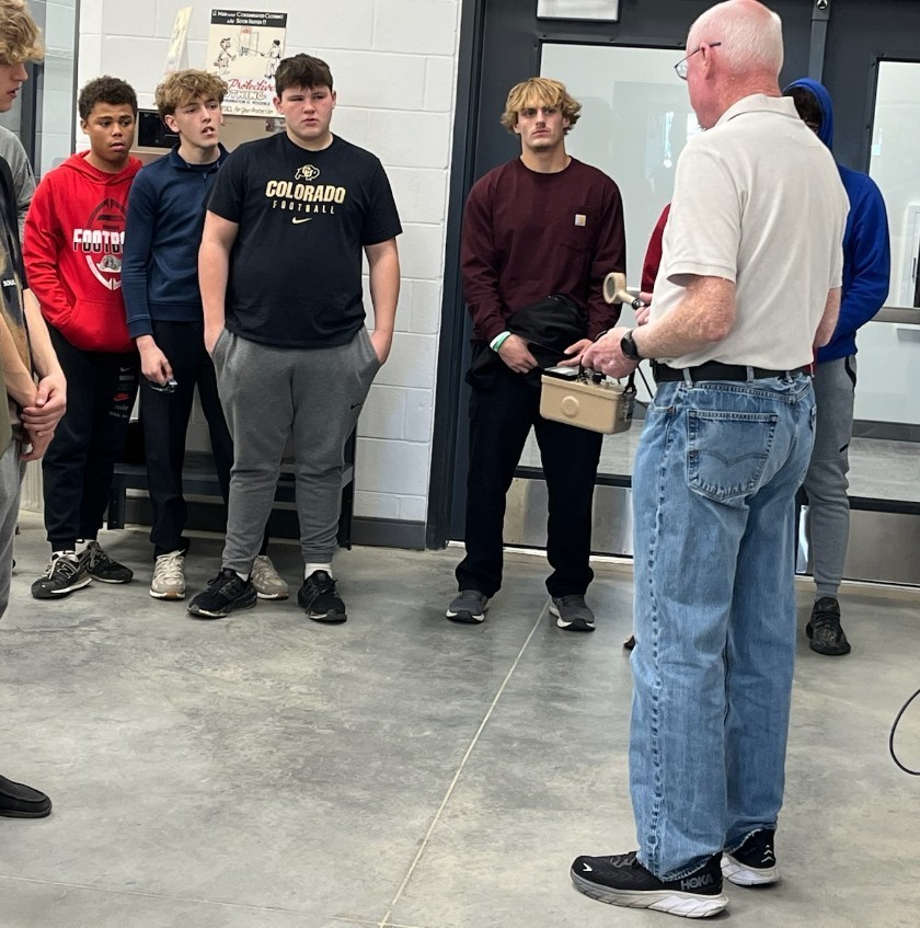 Mrs. Chott took a group of 8th grade students to State Technical College for an exciting day of exploring careers in Transportation, Utilities & Power, and Agricultural Construction